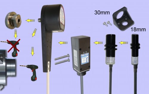 whirligig speed monitors attachment