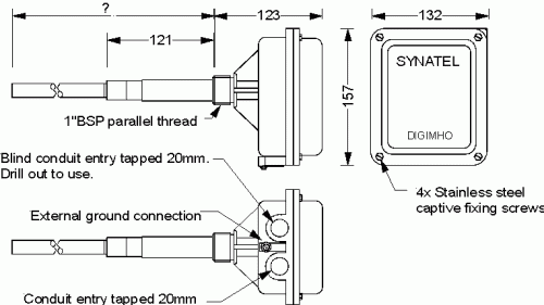Digimho DRL1 Dimensions
