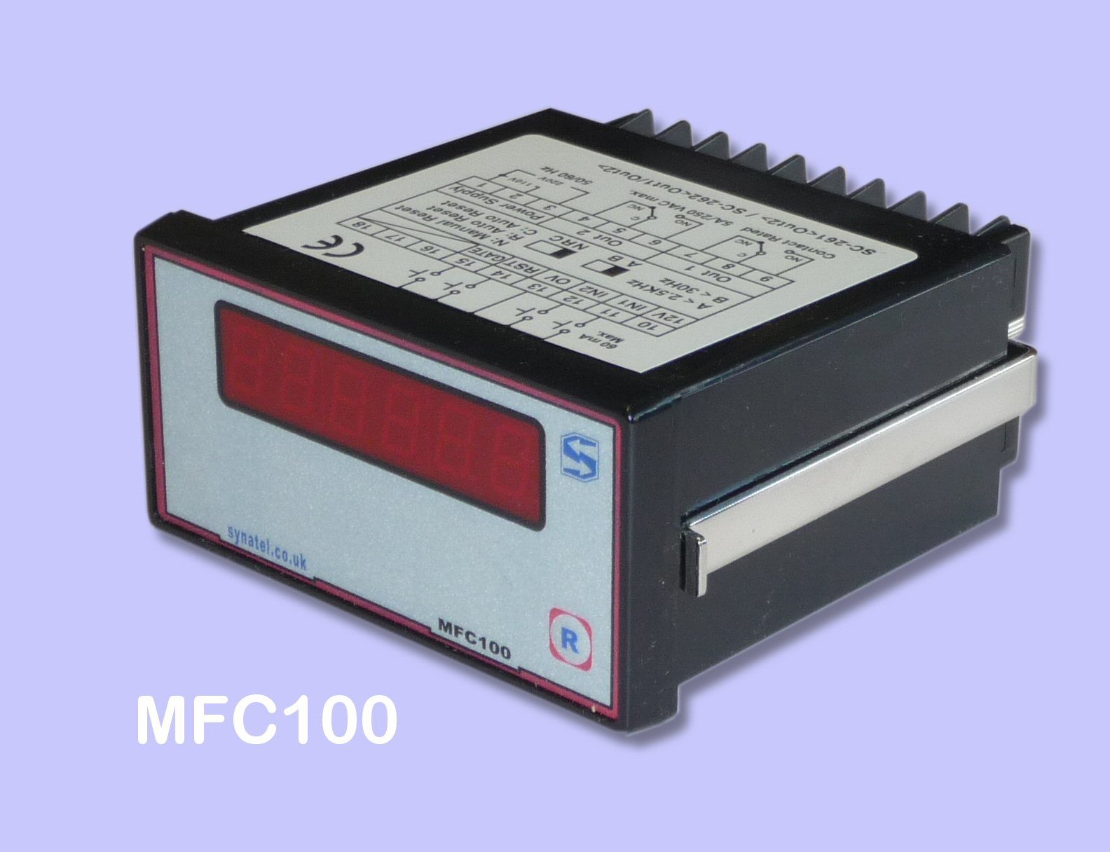 MFC100 counter front view