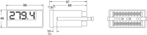 MSD100 dimensions